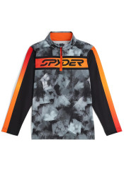 Spyder 38C013500-BBC Jacobs 1/2 Zip Kids Sweatshirt, Black Block Camo