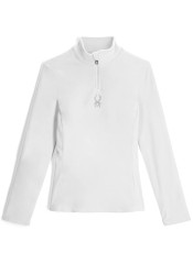 Spyder Shimmer Bug 1/2 Zip, White