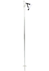Women's ski poles Rossignol-ELECTRA PREMIUM CLIP SILVER