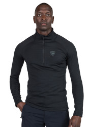 Men's sweatshirt Rossignol-BLACKSIDE FLEECE HZ-BLACK