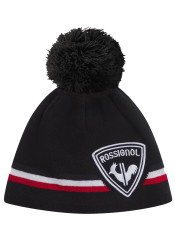Men's hat Rossignol-ROOSTER POMPON-BLACK