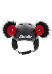 Teddy bear Eisbär-Teddy Ears-schwarz-rot