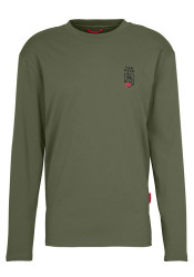 Van Deer Essential Longsleeve Khaki Men's T-Shirt
