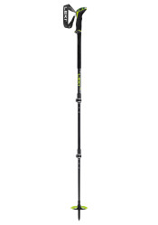 Alpine ski poles Leki Guide 3, black-neonyellow-dark anthracite, 110 - 150