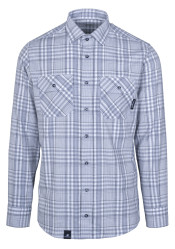 Men's shirt - Stöckli Hemd HE Karo silver