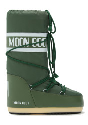 Children's snow boots Moon Boot ICON NYLON-G016 FOREST GREEN