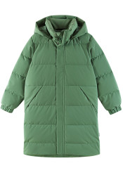 Children's down jacket, Reima Parkkala - Green Clay