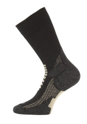 Men's merino ski socks, Lasting SCA-907 black
