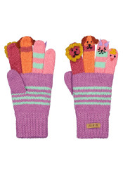 Children's gloves - Barts Puppet Gloves Mauve