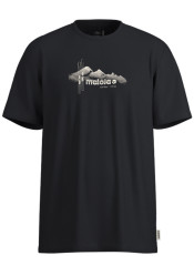 Men's T-shirt Maloja WEISSEGGM.deep black