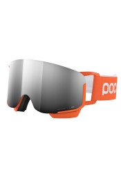 Children's ski goggles POC POCito Nexal Fluorescent Orange/Partly Sunny Silver