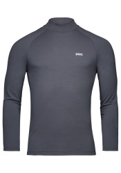 Men's POC M's Layer Merino Mock Neck Jersey Sylvanite Grey
