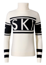 Women's sweater - Perfect Moment Schild Sweater Snow White