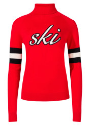 Women's sweater - Perfect Moment Neve Wool Sweater Red