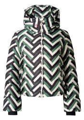 Women's jacket - Perfect Moment Polar Flare Ski Jacket Iii Waffle Print – Green