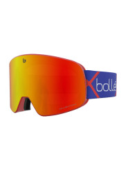 Bollé Nevada Alexis Pinturault Signature Series Ski Goggles - Phantom Fire Red Photochromic Cat.1-3