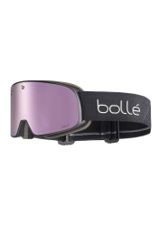 Ski goggles Bollé Nevada Small Black Matte -Volt Pink Cat.2
