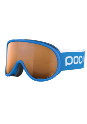Children's ski goggles POC POCito Retina Fluorescent Blue/Partly Sunny Light Orange
