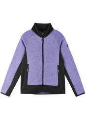 Children's fleece sweaterReima Meresta - Blooming Lilac