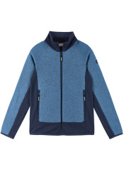 Reima Meresta children's fleece sweater - Blue Ocean