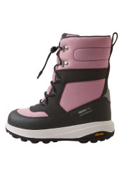 Children's winter boots with membrane Reima Laplander 2.0 - Grey Pink