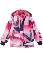 Children's winter jacket with membrane Reima Kiiruna - Soft Coral