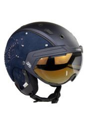 Ski helmet Casco SP-6 Majesty Nocturne blue Nubuck