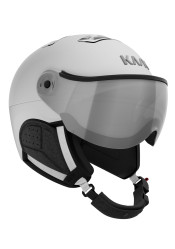 Ski helmet Kask SHE00060-PHOTOMR-VIBES-286 Chrome Visor White/Silver