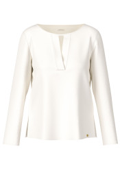 Women's blouse Marc Cain AC 55.02 J65 Blouse Off-White 110