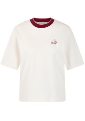 Women's Marc Cain AS 48.03 J54 T-Shirt Off-White 110