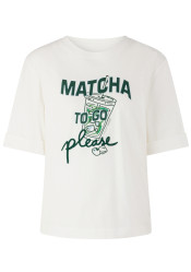 Women´s T-shirt Marc Cain AS 48.25 J37 T-Shirt Off-White 110