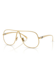 Sunglasses Miu Miu MU A56S 5AK08N66 Gold/Clear blue-violet light filter