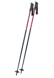 Komperdell SPRAYED Ski Poles Dark Navy/Pink