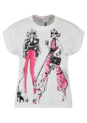 Women´s T-shirt Sportalm Nayel 250294 Egret (03)