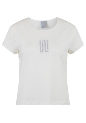 Women's T-shirt Sportalm Doja 250325 Egret (03)