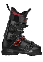 Salomon S/PRO ALPHA C BOA 120 Ski Boots - Black/Samba Met./Dark Grey Met