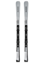 Salomon PS/MAX 12 + I12 GW Silv/Bl downhill skis