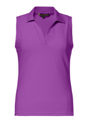 Women´s top Goldbergh Caroline Sleeveless Polo Top Viola