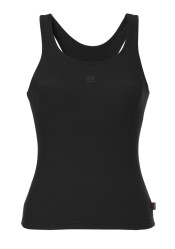 Women´s tank top Goldbergh Manon Tank Top With Bra Black