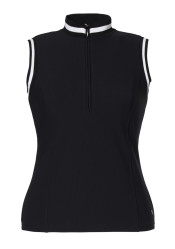 Goldbergh Camellia Sleeveless Top Black