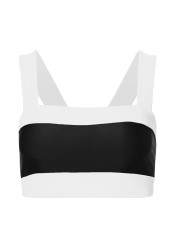 Goldbergh Plonge Bikini Top Black/White