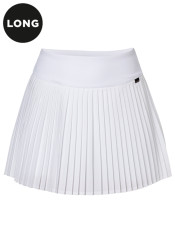 Women´s skirt Goldbergh Plissé Long Skirt White