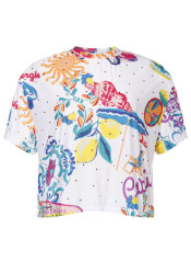 Women´s top Tropique Short Sleeve Top Capri Dream
