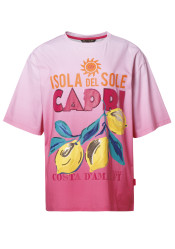Women’s T-shirt Goldbergh Loredana Short Sleeve Top Italian Rose