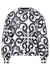 Women´s Sweatshirt Goldbergh Caprielle Sweater Black/White