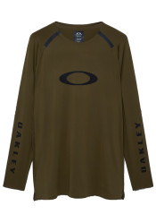 Oakley Maven Scrub Elite Ls Jersey Army Green 7CE Men's T-Shirt