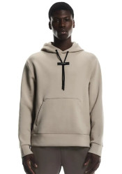 Men's On Running Focus Tech Hoodie, M Desert