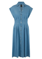 Women´s dress Marc Cain AC 21.42 D63 Dress Light Denim 350