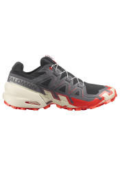Salomon Speedcross 6 Men's Shoes Black/Fiery Red/Almilk