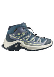Salomon X Ultra Mid Gtx J Grisai/Spellb/But Children's Shoes